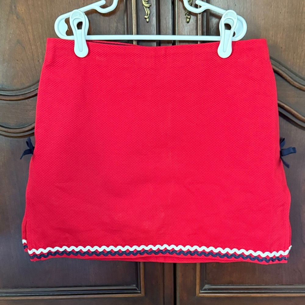 The Beaufort Bonnet Company Red Skort Girls 14 NWT Preppy Skirt